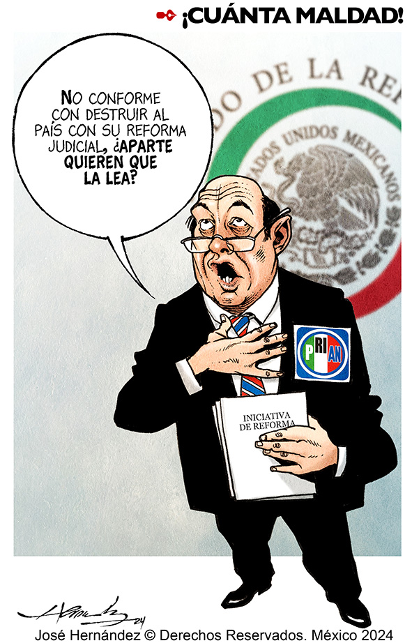 ¡Cuánta maldad!